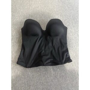 Women's DOMINIQUE Ariel 8541 Corset Style Longline Strapless Bra Low Back 34DD/E